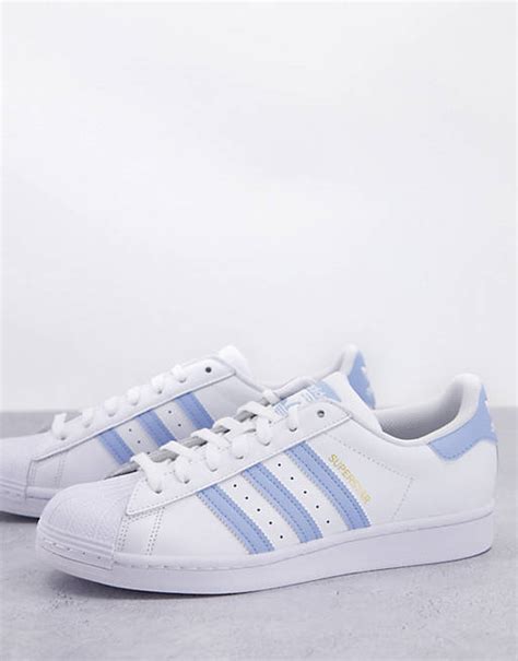 adidas superstar met blauwe strepen|Adidas Superstar ’ .